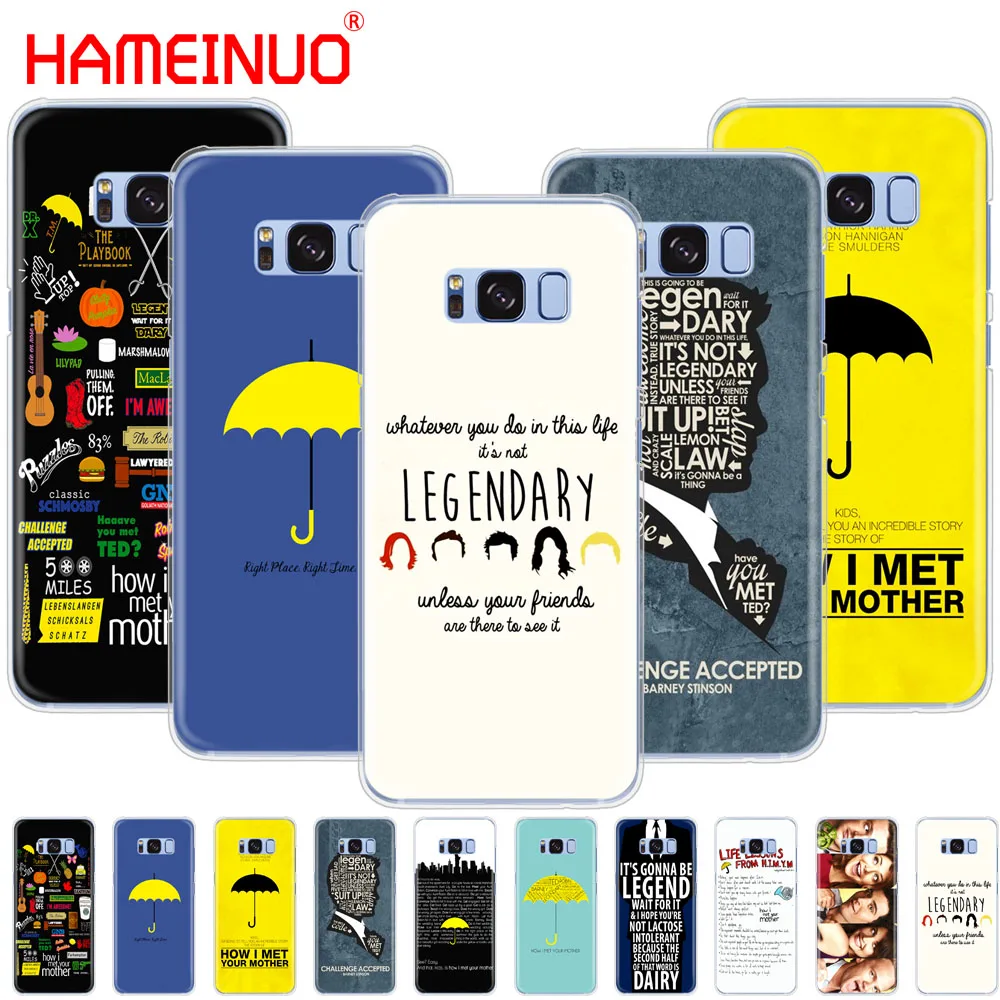 

HAMEINUO how i met your mother himym quotes cell phone case cover for Samsung Galaxy S9 S7 edge PLUS S8 S6 S5 S4 S3 MINI