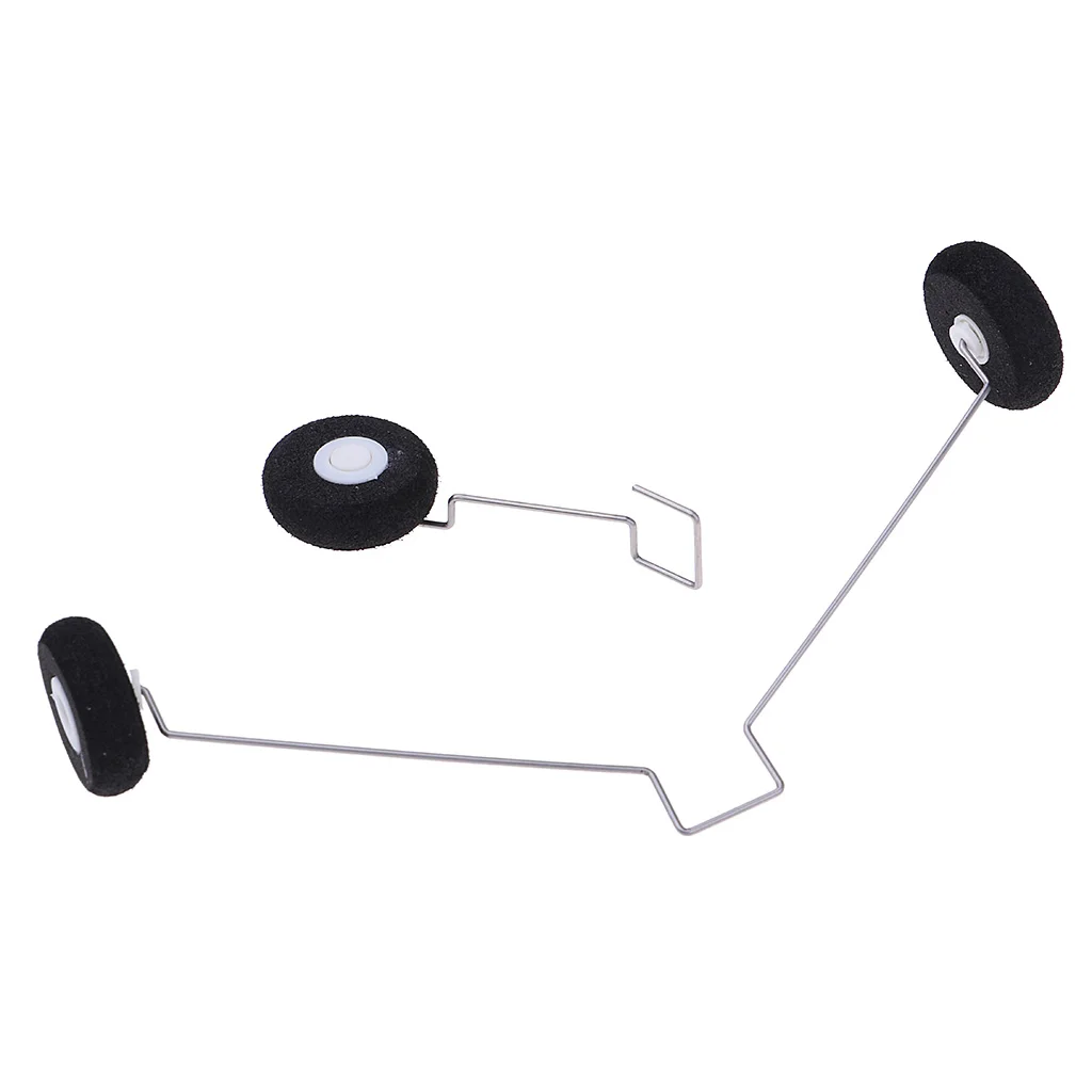 RC Airplane Landing Gear Set Bracket with Wheel for WLtoys F949 Spare Parts