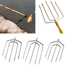 Рыболовные инструменты из нержавеющей стали зубец гарпун Рыбная вилка рыболовный ледяной выключатель аксессуар снасти инструмент