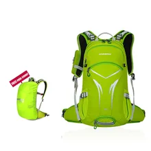 ANMEILU Outdoor Breathable Shoulderbag Backpack With Helmet Net 20L Waterproof Rucksack for Hiking Camping