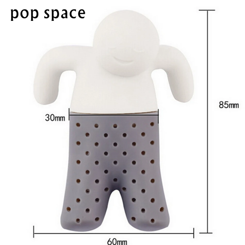 Pop space Leaf чай для пивоварения Mr Little Man ситечко еда класс силиконовые термостойкие