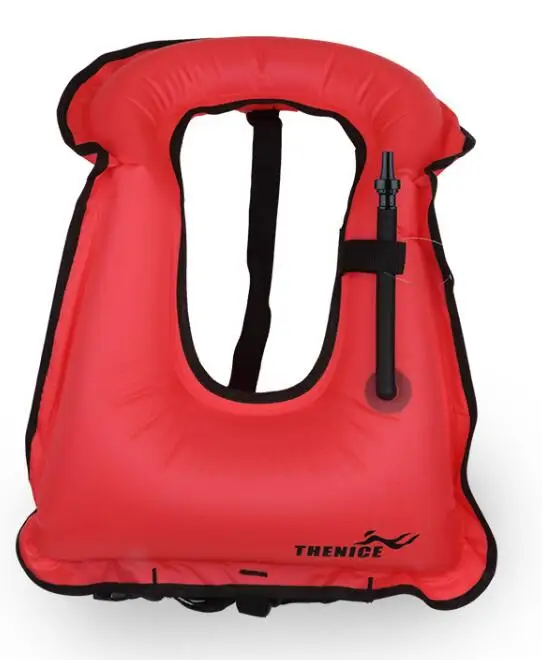 Портативный детский надувной спасательный жилет для взрослых, супер легкий спасательный буй для рыбалки, Лыжный жилет для плавания, водный спасательный жилет, костюм для ныряния с трубкой