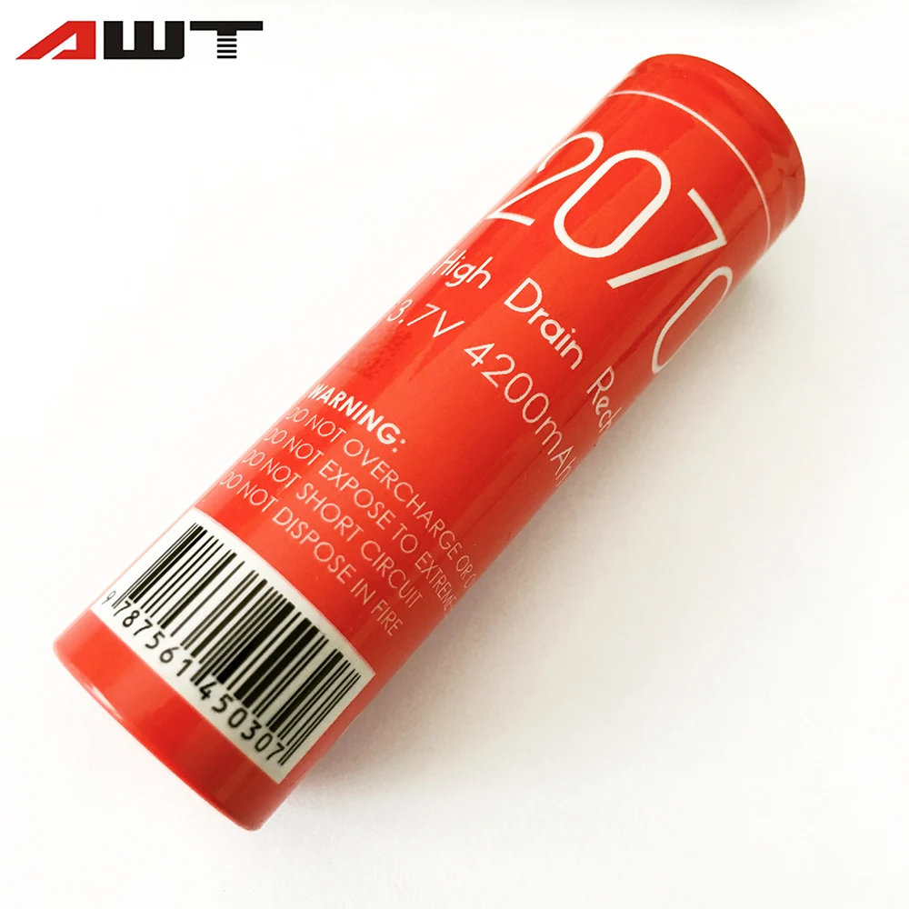 AWT 20700 аккумулятор 4200 мАч 40A для Vaporesso Armour Pro IJOY Capo Ehpro Armor Prime Geekvape Blade Aspire Puxos Battery