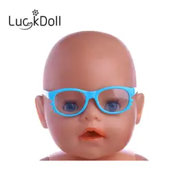 Солнцезащитные очки Luckdoll подходят для куклы 43 см, это любимые аксессуары для куклы ребенка