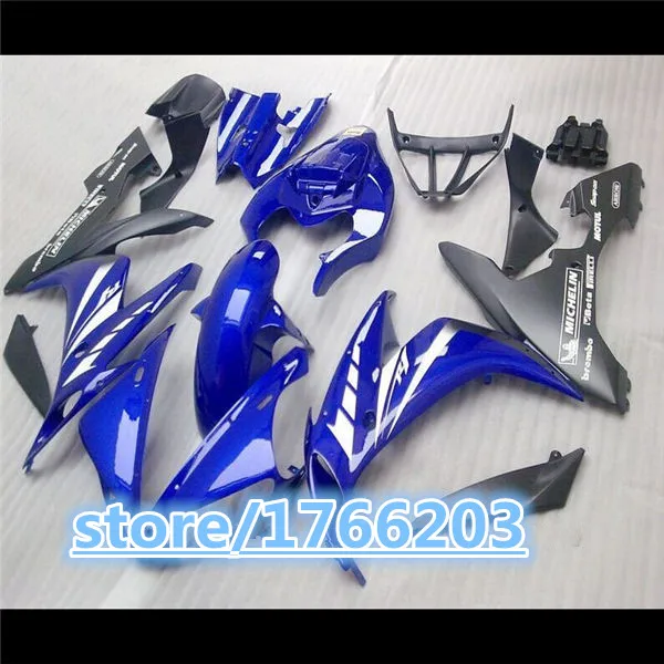 

blue white black for YZF R1 04-06 YZF-R1 YZFR1 1000 YZF1000 04 05 06 2004 2005 2006 ABS fairing kit Ning