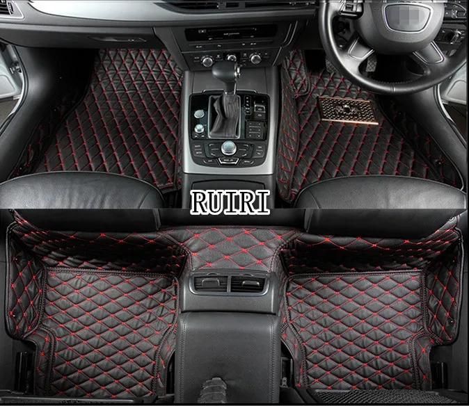Высокое качество! Специальные автомобильные коврики для правого привода Toyota Hilux Revo- водонепроницаемые ковры