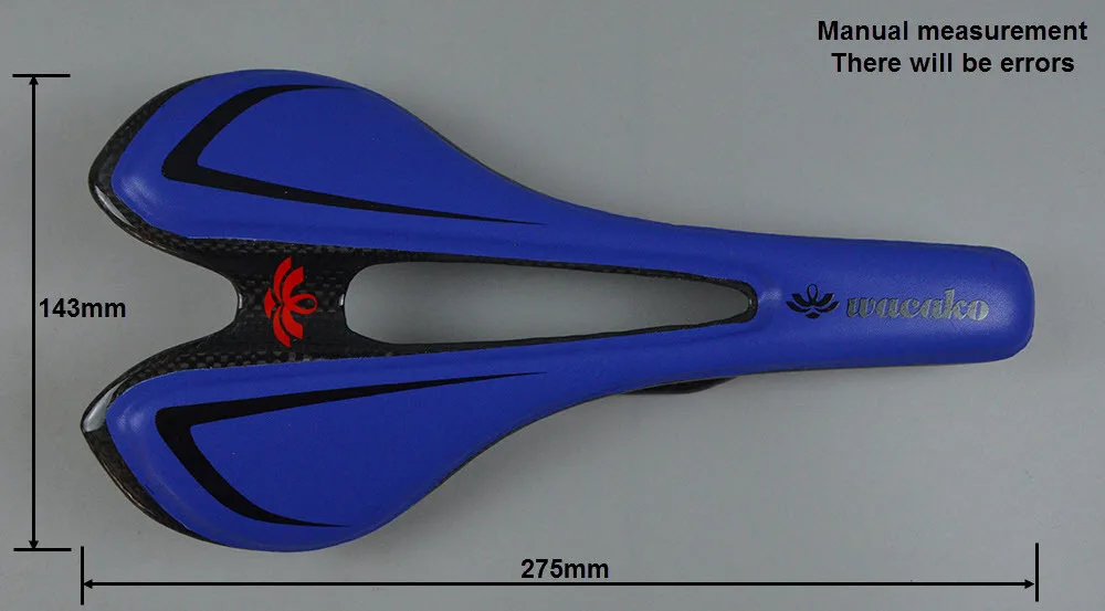 wacako карбоновое седло сверхлегкое 129 г полностью углеродное волокно+ натуральная кожа велосипедное седло MTB шоссейное велосипедное седло сиденья