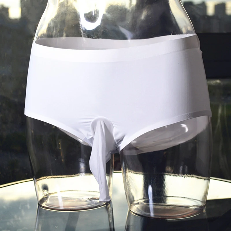 

Men Briefs Underwear Breathable Mens Shorts Cueca Male Bikini Bulge Pouch Brief Elastic Elephant Nose Underpants Panties