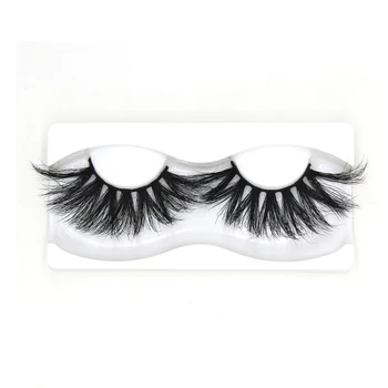 

HBZGTLAD NEW 3D Mink Eyelashes Handmade Mink Lashes cruelty-free Lightweight False Eyelashes 25mm Dramatic Lashes Makeup 01