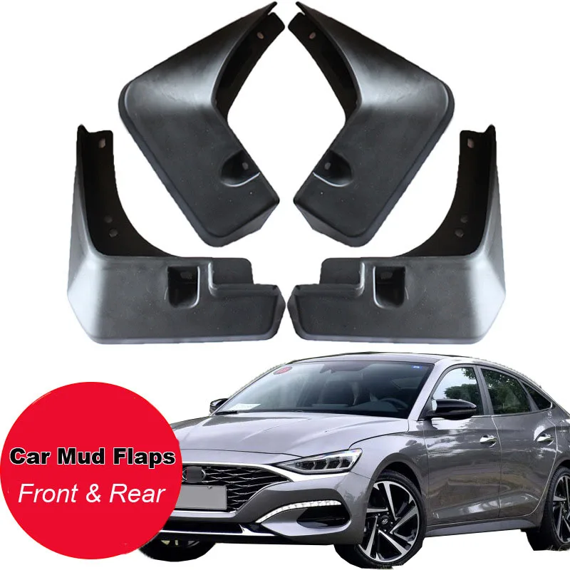 

Tommia For Hyundai LAFESTA Car Mud Flaps Splash Guard Mudguard Mudflaps 4pcs ABS Front & Rear Fender