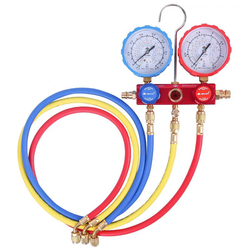 

Automotive air conditioning and fluoride table refrigerant table snow table Air conditioning and fluoride tool kit HS-S36G gauge