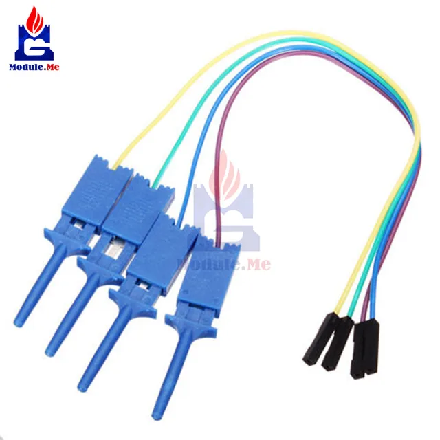 Best Offers Test Clamp Wire Hook Test Clip for Logic Analyzer Electronic Components Diy Kit Electronic PCB Board Module