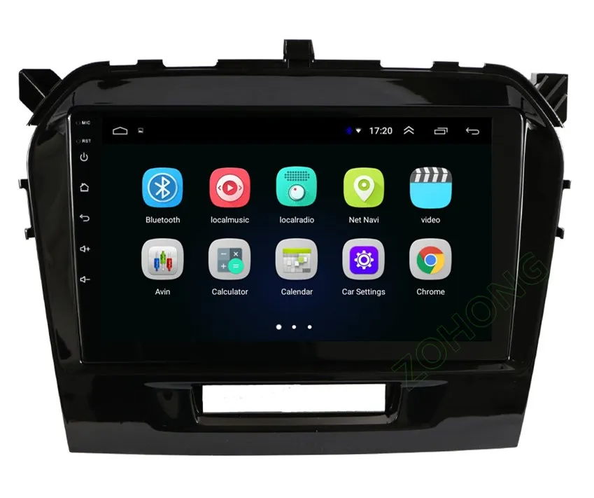 Flash Deal 2.5D 9 inch Android 9.0 Car DVD Multimedia Player For Suzuki Vitara 2015 2016 2017 2018 2019 GPS Navigation radio BT WIFI MAP 19