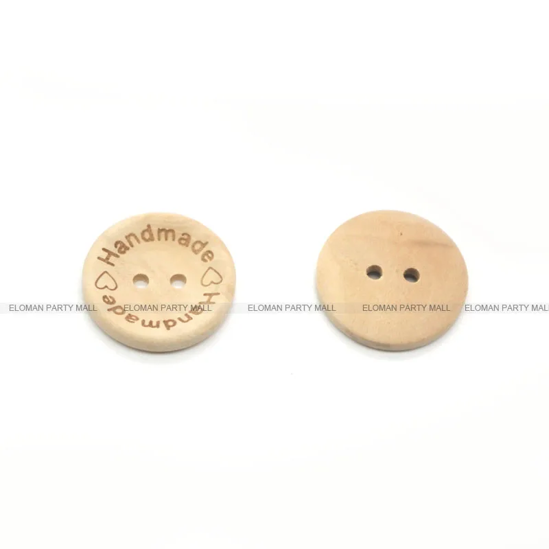 HTB1VmwTbZnI8KJjSspeq6AwIpXaO ELOMAN 50PCS/lot Natural Color Wooden Buttons handmade love Letter wood button craft DIY baby apparel accessories