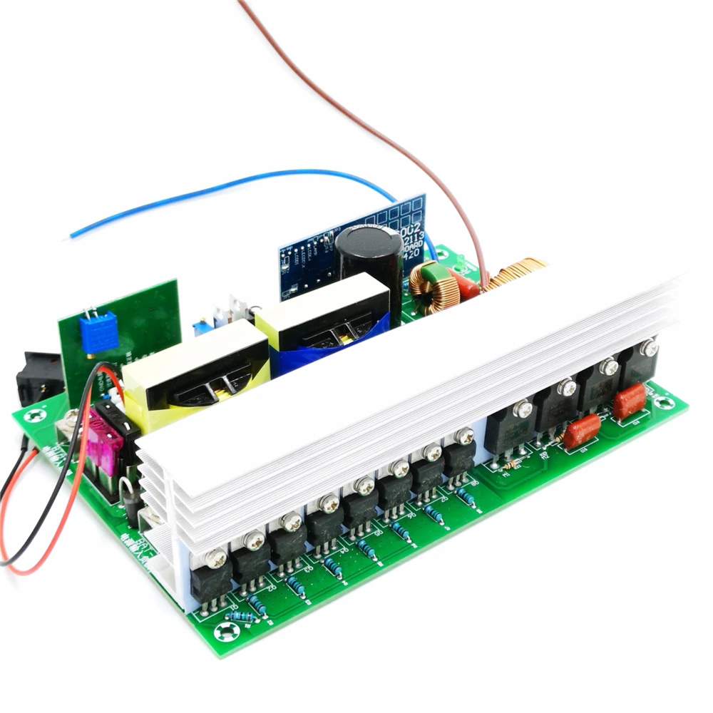 Чистая синусоида 12 В до 220 В инвертор монтажная плата Солнечный преобразователь доска 800 Вт