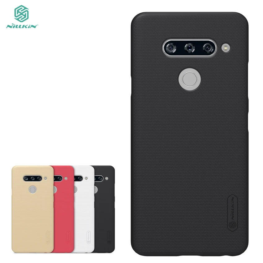 

For LG V40 ThinQ Case Cover NILLKIN Fitted Cases For LG V40 ThinQ High Quality Super Frosted Shield For LG V40 ThinQ 6.2''