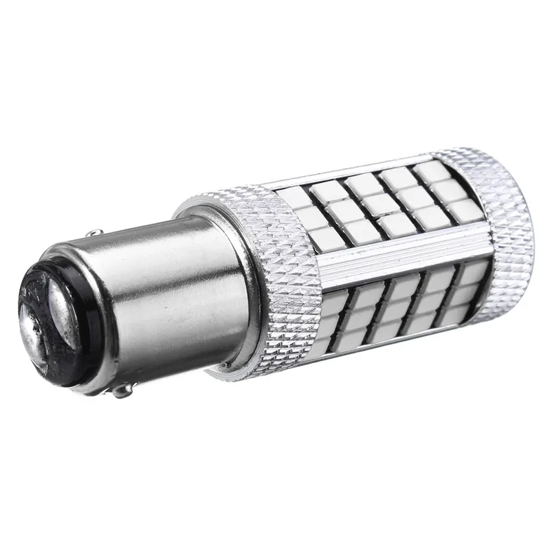 Автомобильная светодиодная лампа 1157 BAY15D P21/5W BAZ15D P21/4W BAW15D PR21/5W 66 SMD 2835 белый красный