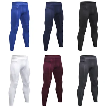 

Men’s Zipper Pocket Sports Tight Sweatpants Fitness Running Training Trousers YLSPR0023