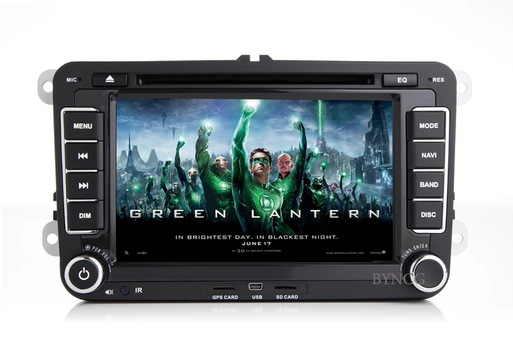 Best BYNCG android 8.1 car dvd for Volkswagen passat b5 b6 golf 4 5 tiguan polo skoda octavia rapid car radio multimedia player 3