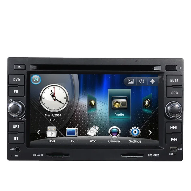 

Two Din 6.5 Inch Car DVD Player For Chery/Very/A3/A5/Tiggo/Easter With 3G Host Radio GPS Navigation RDS BT 1080P Ipod Free Maps