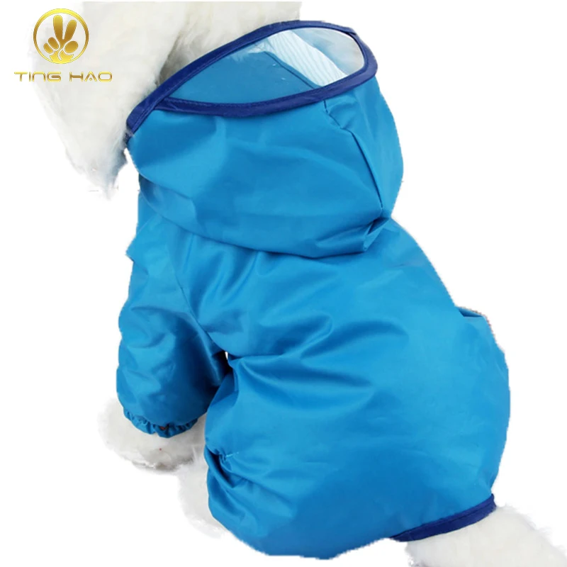 

TINGHAO Puppy Dog Outdoor Warm Rain Jacket Pet Waterproof Clothes Apparel Raincoat Vest