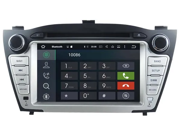 Excellent Android 8.0 CAR Audio DVD player FOR HYUNDAI TUCSON/IX35 2009-2013 low gps Multimedia head device unit receiver BT WIFI 2