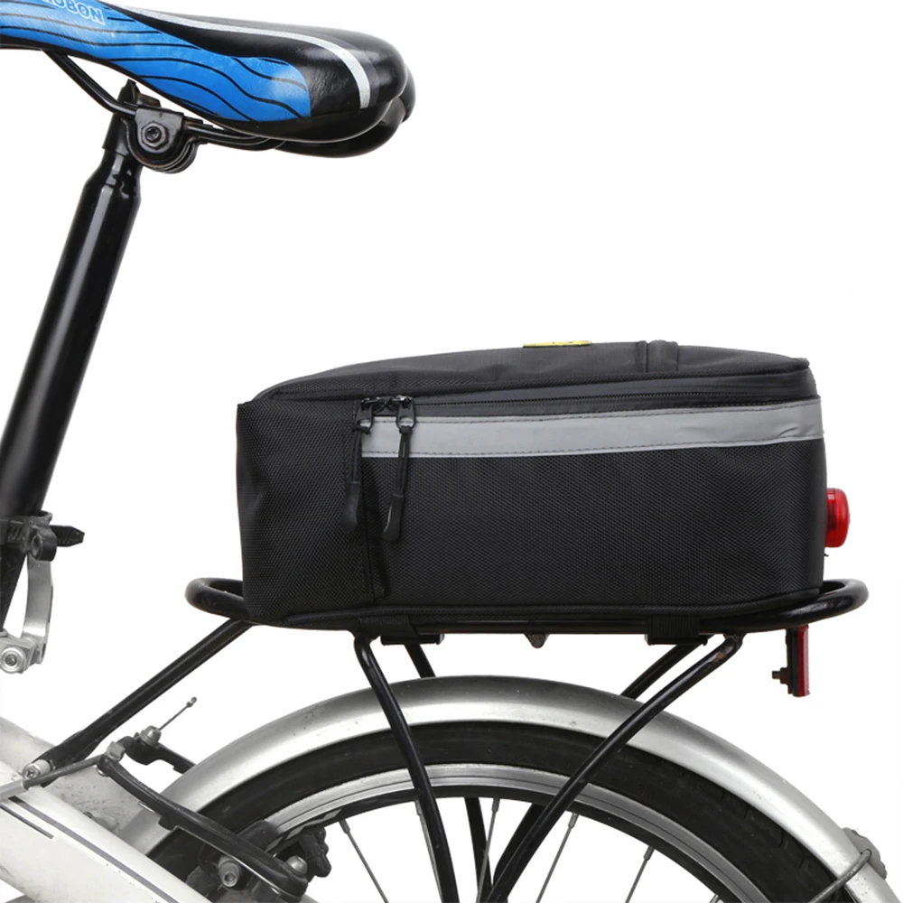 

B-SOUL Bike Rear Seat Bag 28 * 16 * 11cm Bicycle Trunk Bag Pannier Cycling Rack Pack bike accessories