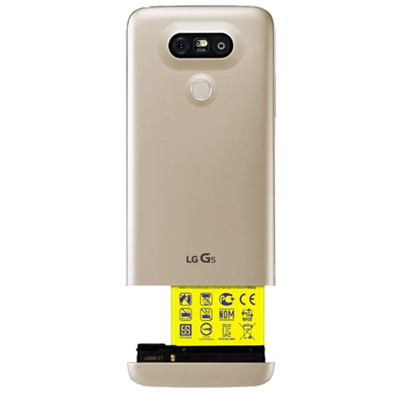 Разблокированный LG G5 четырехъядерный мобильный телефон 4 Гб ОЗУ 32 Гб ПЗУ дисплей 5," QHD ips 16MP отпечаток пальца FDD LTE смартфон