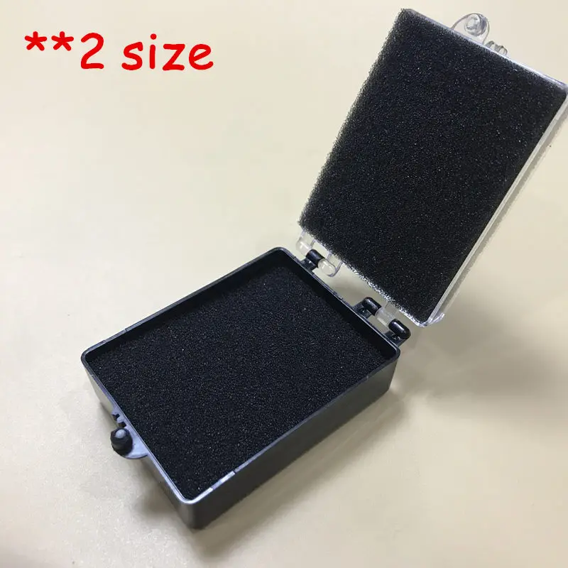 

40pcs Dental Lab Packaging Box Plastic Box with Foam Inserts For Single Crowns And Bridge Large / Small