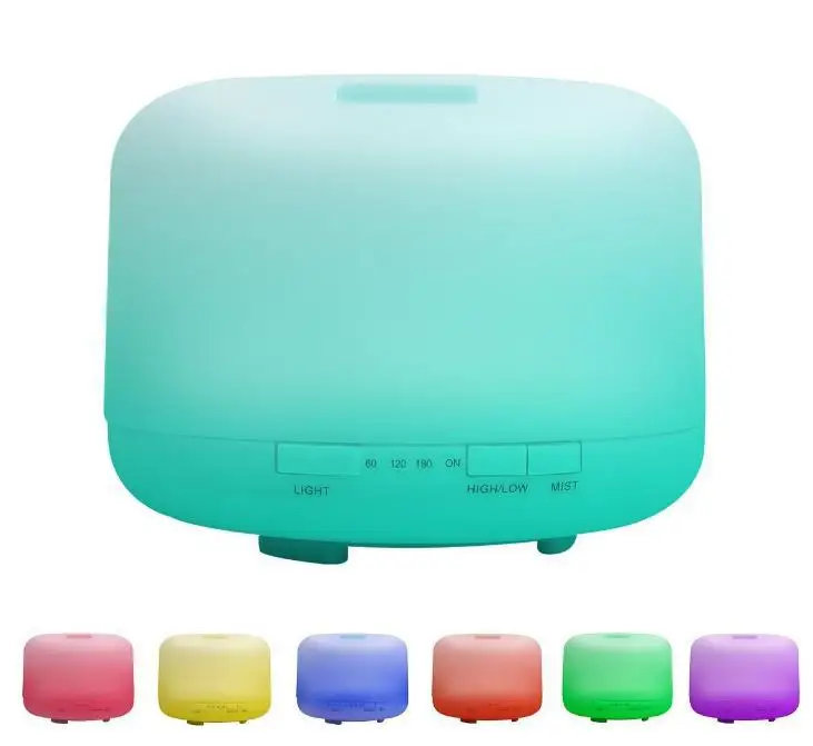 

Adoolla 500ML Ultrasonic Wave Humidifier Aroma Diffuser Night Light Gift Decoration-35