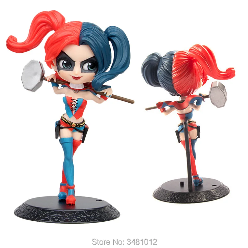 Wonder Woman Harley Quinn супергерой ПВХ Фигурки DC Comics Джокер Q posket модель куклы детские игрушки для детей 15 см