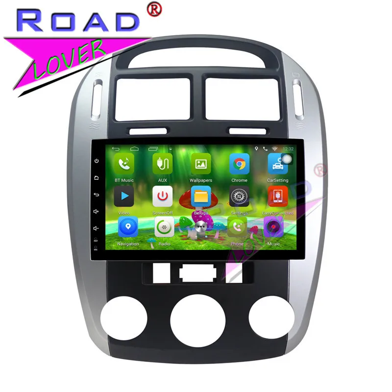 Cheap TOPNAVI Android 6.0 2G+32GB 9" Car Head Unit Auto Audio For KIA Cerato Stereo GPS Navigation Capacity  NO DVD Player 2Din 1