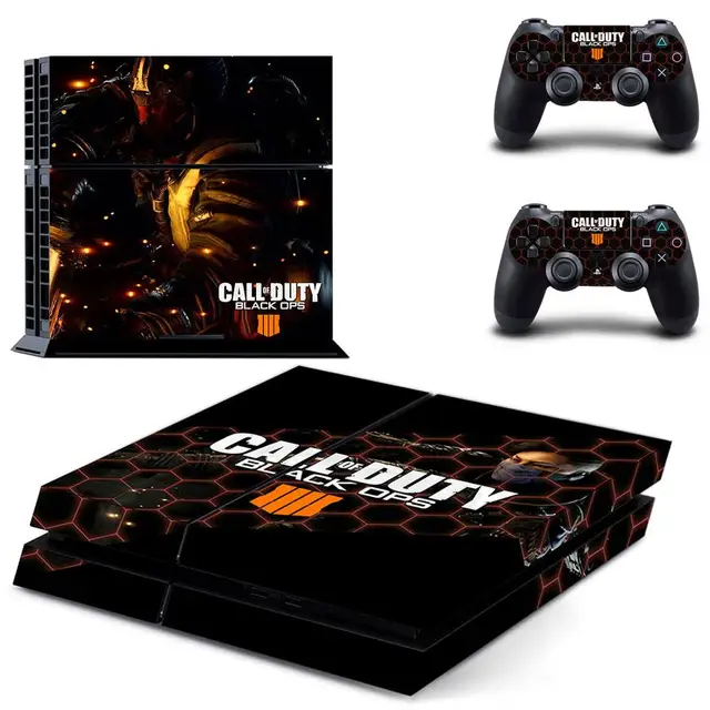Call of Duty Black Ops 4 PS4 Skin Sticker for Sony PS4 PlayStation 4