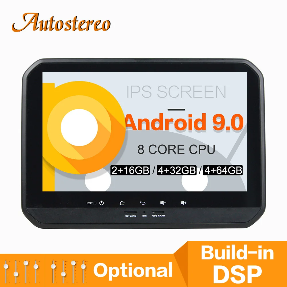 Top DSP Android 9 Car GPS navigation For Suzuki Ignis 2017 2018 multimedia Car DVD player head unit auto radio tape recorder stereo 0