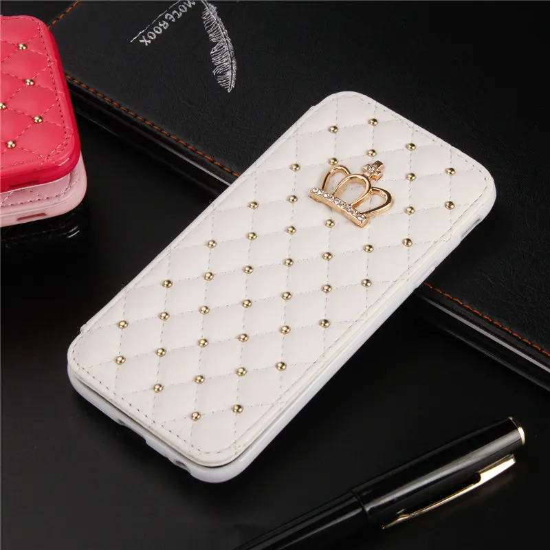 BELIAL Phone Case for iPhone 7 Case Wallet Flip Cover Luxury Diamond Leather Soft TPU Cover for iPhone X 5 5S SE 6 6s 7 8 Plus  (9)