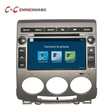 Android 5.1 Car Real DVD Player GPS Navigation for Mazda 5 Radio Tape Recorder with BT Mirror link WiFi, Rearview Camera input