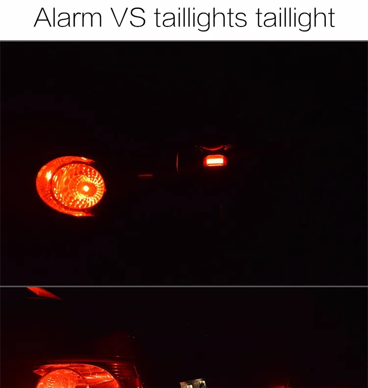 Best Anti-thift MTB Bike Alarm Rechargeable Bicycle Laser Light Mountain Bike Rear Light Wireless Remote Control Alarm Cycling Lights 17