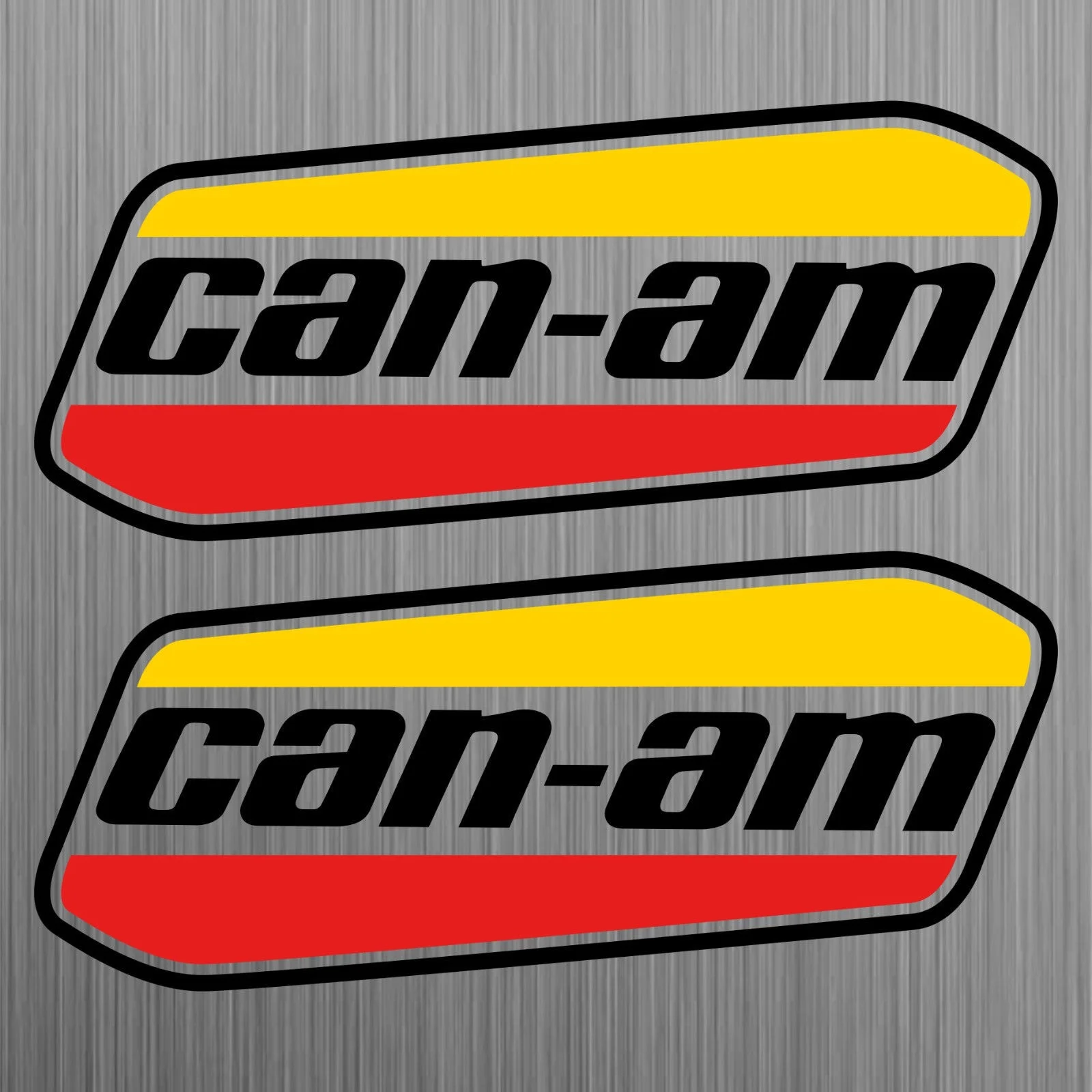 

For 2 x can-am canam sticker quad ATV decal Car Styling