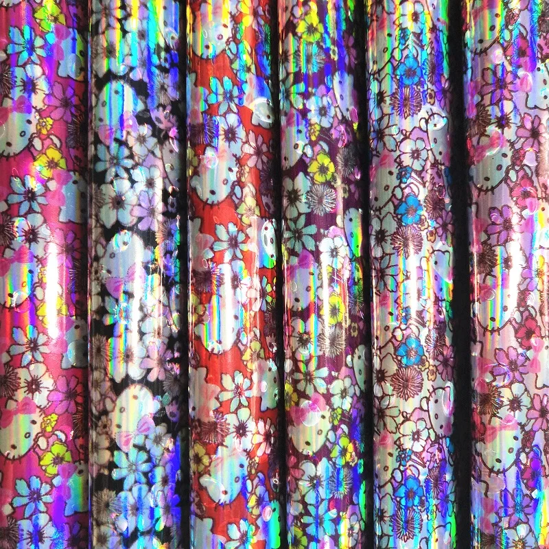 

1PCS A4 SIZE 21X29cm Alisa Glitter Cuero Sintetico Printed Faux Leather Sheets Leather for DIY G40A