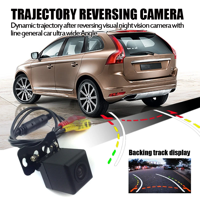 Trajectory reversing camera Dynamic trajectory after reversing visual night vision camera with line general car ultra