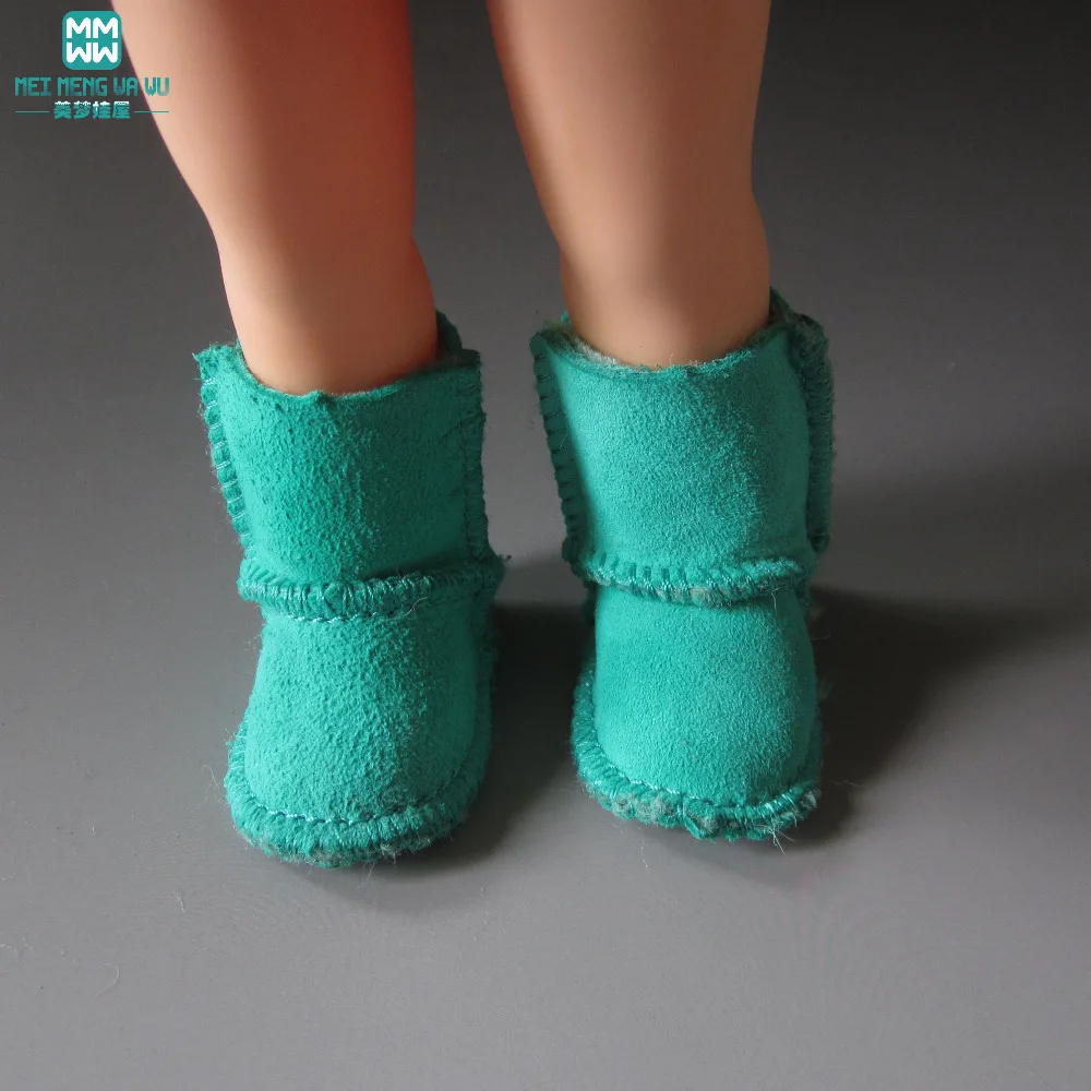 

7cm Sheepskin Boots Shoes for dolls 1/4 1/3 bjd doll and 16 Inch 40cm Sharon