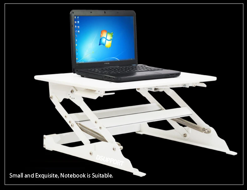 

EasyUp Height Adjustable Sit Stand Desk Riser Foldable Laptop Desk Stand Notebook/Monitor Holder Stand E9