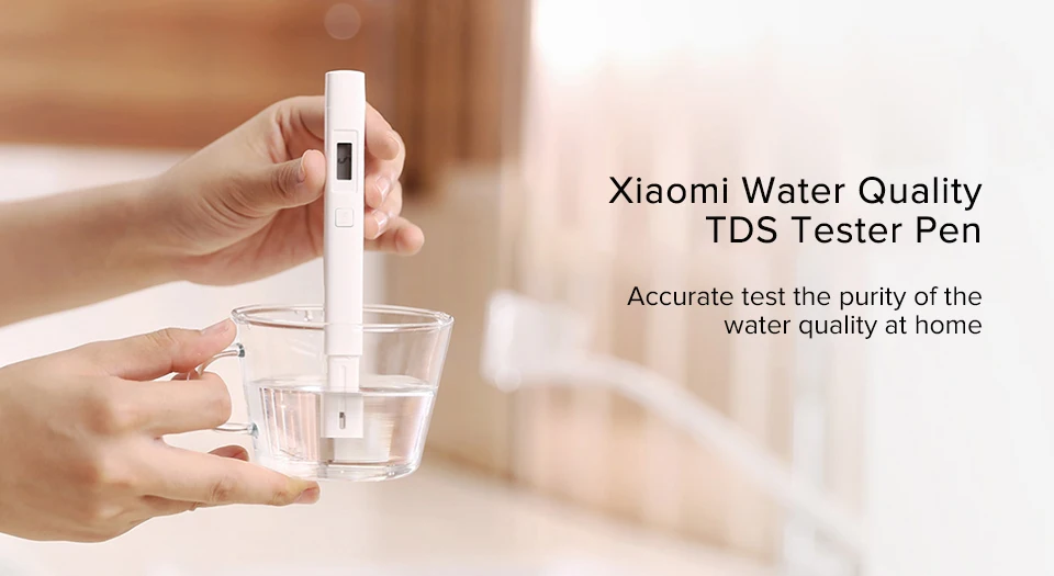 Original Xiaomi Mi TDS Pen Professional Water Quality Test Pen PH EC TDS-3 Tester Meter Digital Pen IPX6 Waterproof (1)