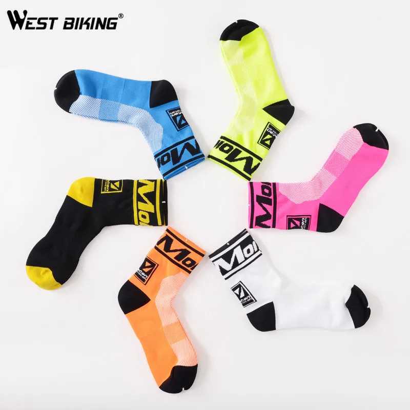 Image Sport Socks Unisex Elasticity Deodorization Breathable Calcetines Ciclismo Socks Football Soccer Bike Bicycle Cycling Socks