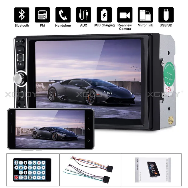 Special Offers 6.6" 2 Din Car Radio Mp5 Mp3 Player Bluetooth Hands-Free Autoradio Stereo Car Audio Touch Screen Radios Usb Fm Aux In Special Offers 6.6" 2 Din Car Radio Mp5 Mp3 Player Bluetooth Hands-Free Autoradio Stereo Car Audio Touch Screen Radios Usb Fm Aux In