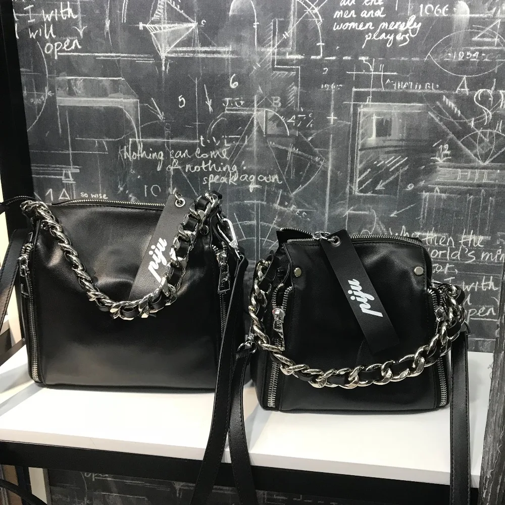 Kafunila fashion chain genuine leather women shoulder bags small szie female messenger bags designer brand famous tote handbags Kafunila fashion chain genuine leather women shoulder bags small szie female messenger bags designer brand famous tote handbags