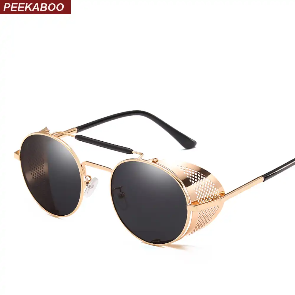 mens aviator sunglasses black