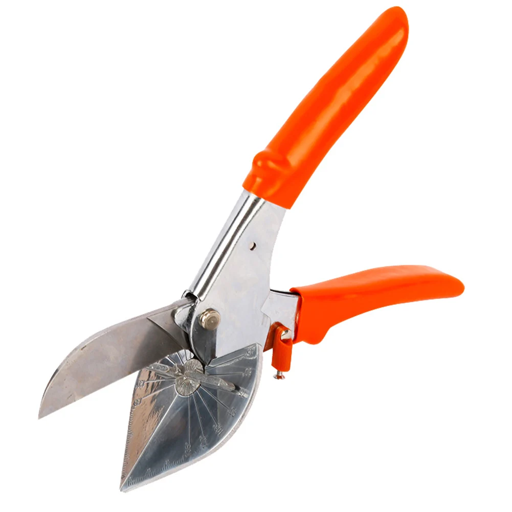Steel 45-90 Degree Miter Pipe Wire Shear Trim Blade Cutter Scissors Clipper Tool