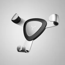 1 шт. тип автомобильный Железный коготь гравитационный держатель для телефона металлический алюминиевый сплав автоматический автомобильный выход мобильный навигационный кронштейн