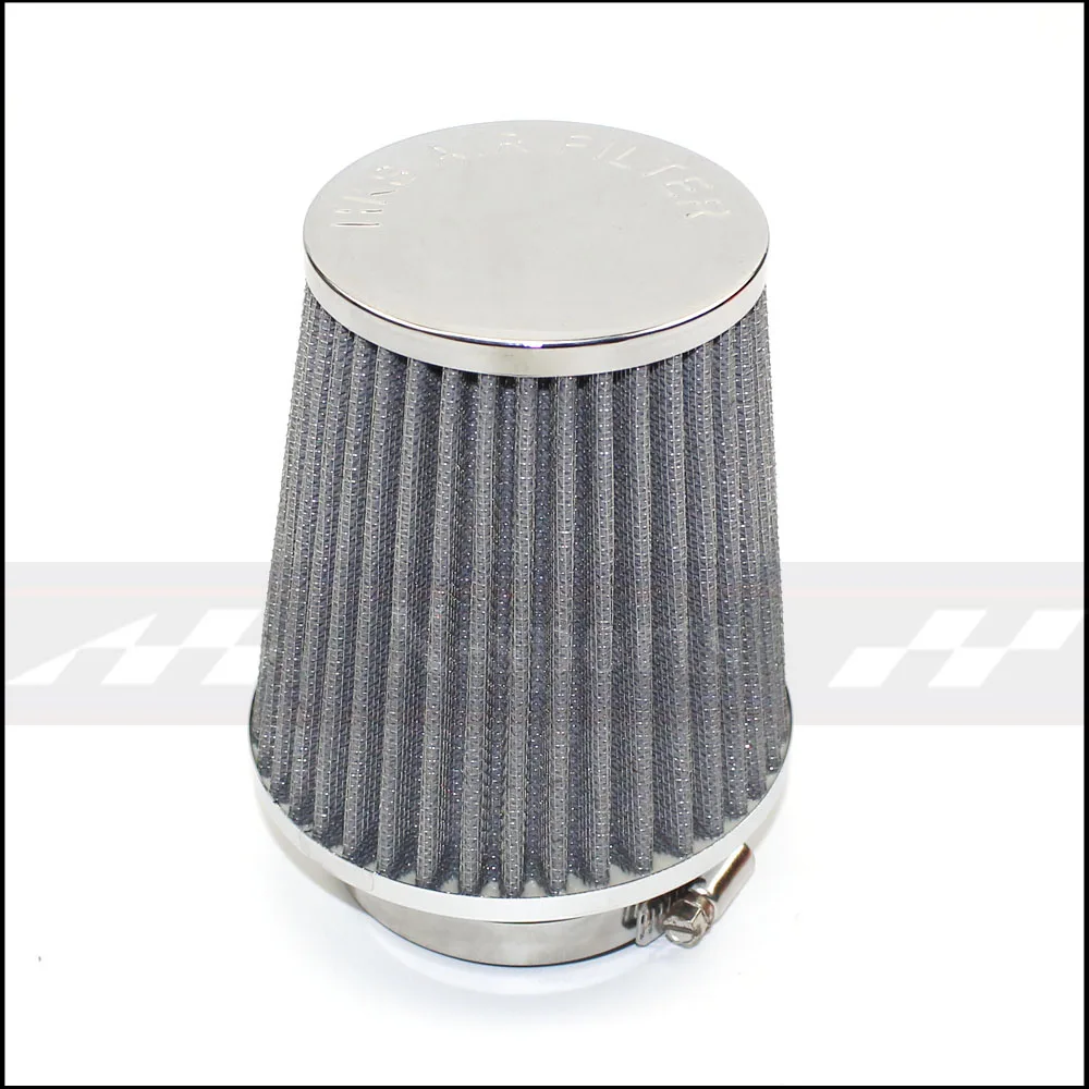 Filtros de automóviles de alto flujo filtro de aire entrada de aire Universal de 76mm 3 pulgadas Kit de manguera de admisión de aire alta de malla de cono Filtros de automóviles de alto flujo filtro de aire entrada de aire Universal de 76mm 3 pulgadas Kit de manguera de admisión de aire alta de malla de cono
